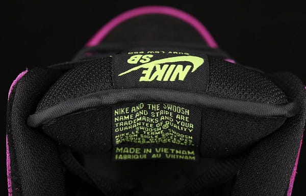 NIKE DUNK SB Low SP black rose red retro low-top leisure sports skateboard shoes BQ6817-501 - Image 6