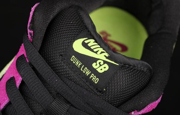 NIKE DUNK SB Low SP black rose red retro low-top leisure sports skateboard shoes BQ6817-501 - Image 7