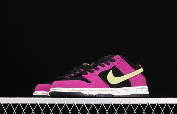 NIKE DUNK SB Low SP black rose red retro low-top leisure sports skateboard shoes BQ6817-501 - Image 13