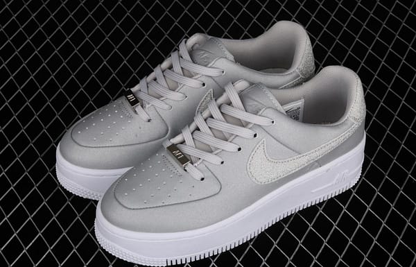 NIKE AF1 Sage Low shoes with thick soles CQ7510-017 - Image 10