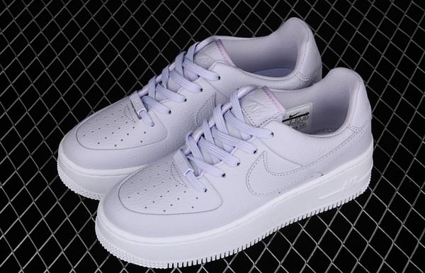 NIKE AF1 Sage Low shoes with thick soles AR5339-500 - Image 10