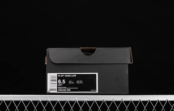 NIKE AF1 Sage Low shoes with thick soles AR5339-500 - Image 11