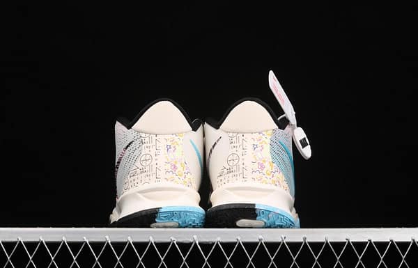 NIKE Kyrie 7 Rayguns Irving 7 Generation Color matching Mathematical Formula CZ0143-100 - Image 13