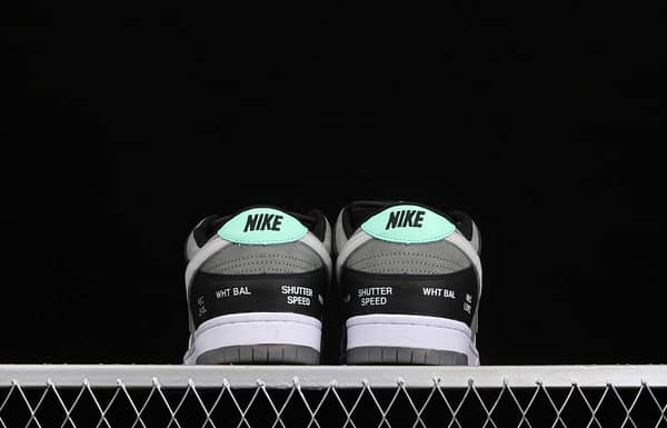 NIKE DUNK SB Low Pro ISO camera jointly named black and gray dunk series retro leisure sports skateboard shoes CV1659-001 - Image 13