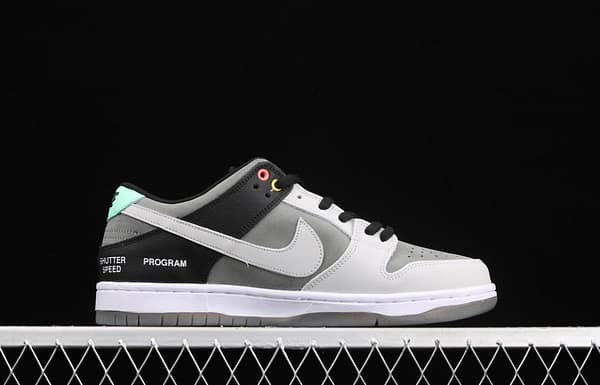 NIKE DUNK SB Low Pro ISO camera jointly named black and gray dunk series retro leisure sports skateboard shoes CV1659-001 - Image 16