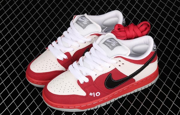 NIKE SB DUNK Low Premium 10th anniversary rock burst cracked low-top skateboard shoes 313170-601 - Image 11
