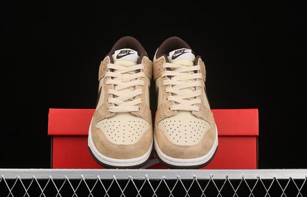 NIKE DUNK Low Retro Prm Cheetah buckle rebound fashion casual board shoes DH7913-200 - Image 12