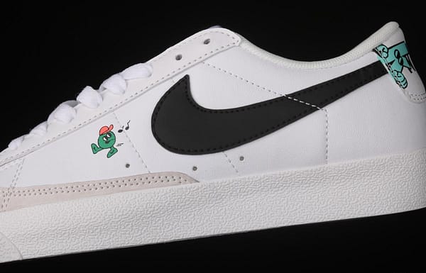 NIKE Blazer Low Basketball Boy Trail Blazers low-top casual board shoes DJ5201-106 - Image 7