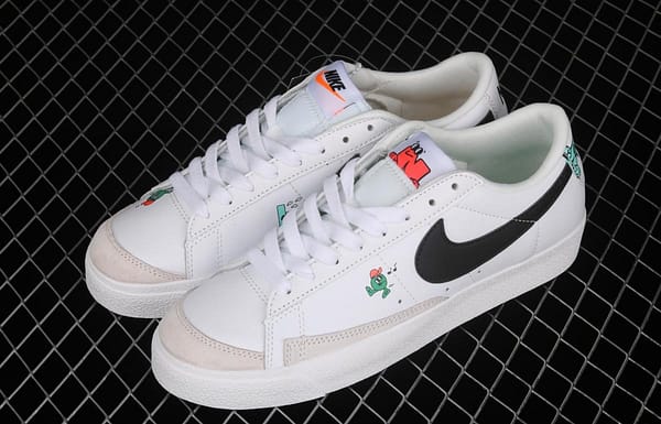 NIKE Blazer Low Basketball Boy Trail Blazers low-top casual board shoes DJ5201-106 - Image 10