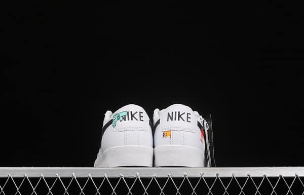 NIKE Blazer Low Basketball Boy Trail Blazers low-top casual board shoes DJ5201-106 - Image 13