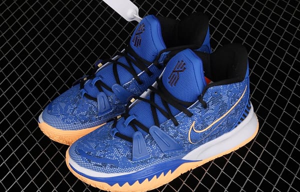 NIKE Kyrie 7 Rayguns Owen 7 generation brother blue color CQ9327-400 - Image 10