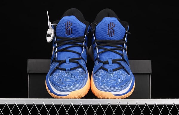 NIKE Kyrie 7 Rayguns Owen 7 generation brother blue color CQ9327-400 - Image 12
