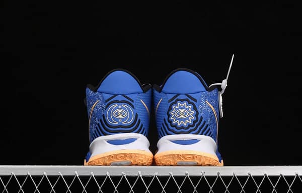NIKE Kyrie 7 Rayguns Owen 7 generation brother blue color CQ9327-400 - Image 13