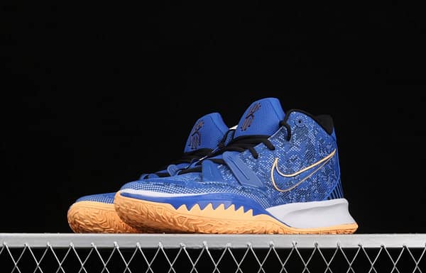 NIKE Kyrie 7 Rayguns Owen 7 generation brother blue color CQ9327-400 - Image 14