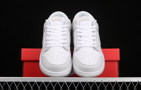 NIKE SB DUNK Low dunk series white light gray color matching low-side leisure sports skateboard shoes DD1503-103 - Image 12