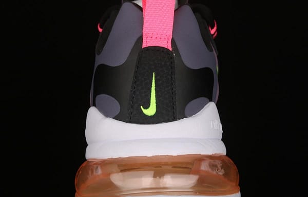 NIKE Air Max 270React new high frequency mesh hollowed-out half-palm air cushion running shoes CV8818-500 - Image 6