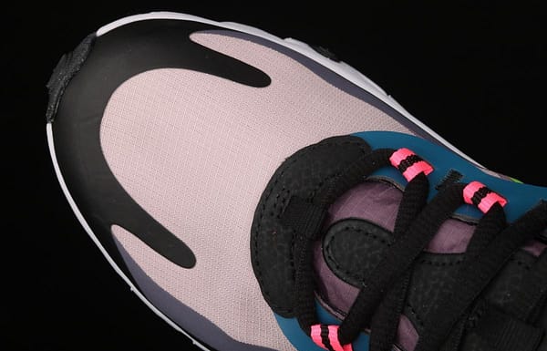 NIKE Air Max 270React new high frequency mesh hollowed-out half-palm air cushion running shoes CV8818-500 - Image 9