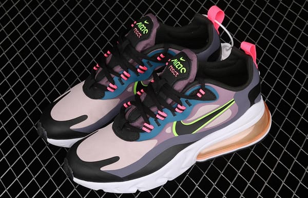 NIKE Air Max 270React new high frequency mesh hollowed-out half-palm air cushion running shoes CV8818-500 - Image 10