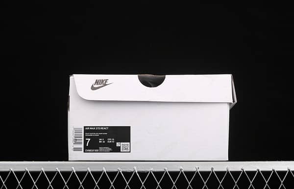 NIKE Air Max 270React new high frequency mesh hollowed-out half-palm air cushion running shoes CV8818-500 - Image 11