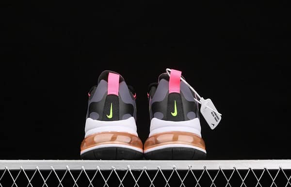 NIKE Air Max 270React new high frequency mesh hollowed-out half-palm air cushion running shoes CV8818-500 - Image 13