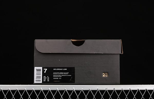 Air Jordan 1 Low low-side cultural leisure sports shoes 553558-121, - Image 9