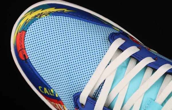 NIKE SB DUNK Low dunk series blue-red firecrackers scraping music low-side leisure sports skateboard shoes DH4966-446 - Image 9