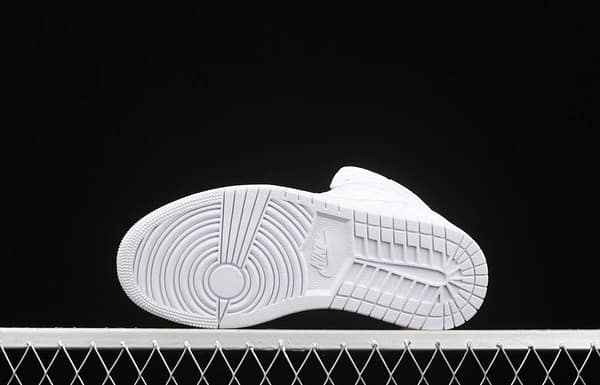Air Jordan 1 Mid Quilted White Little Chanel Leisure Sport Board shoes DB6078-100 - Image 15
