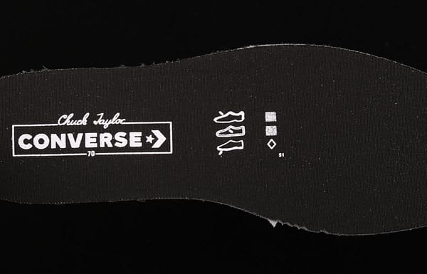 Converse 1970's Converse new cork color textile spliced low-top casual board shoes 170855C - Image 3