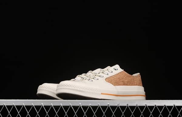 Converse 1970's Converse new cork color textile spliced low-top casual board shoes 170855C - Image 13