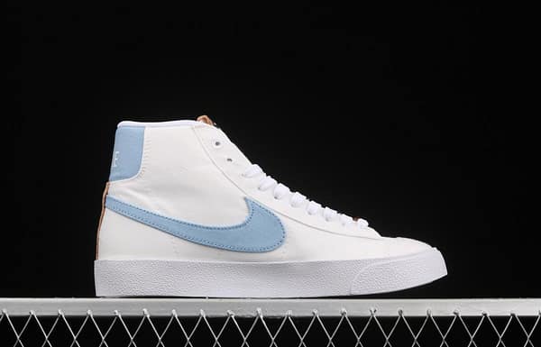 NIKE Blazer Mid '1977 SE Trail Blazers classic high-top canvas all-purpose leisure sports board shoes DC9265-100 - Image 16