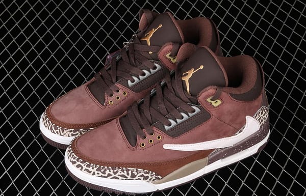 Air Jordan 3 SE Denim AJ3 Joe 3 barbed khaki brown basketball shoes 626988-018 - Image 10