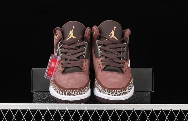 Air Jordan 3 SE Denim AJ3 Joe 3 barbed khaki brown basketball shoes 626988-018 - Image 12