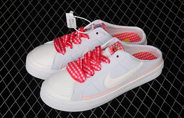 NIKE Court Legacy Mule classic retro fashion street canvas leisure half-drag DJ5058-011 - Image 9
