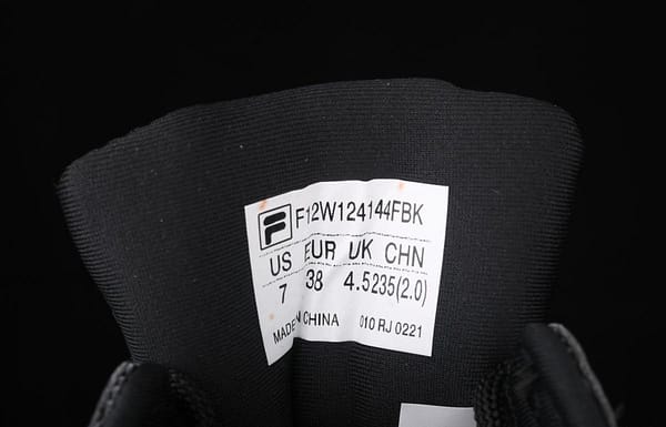 Fila 2021 new breathable cat claw shoes F12W124144FBK - Image 5