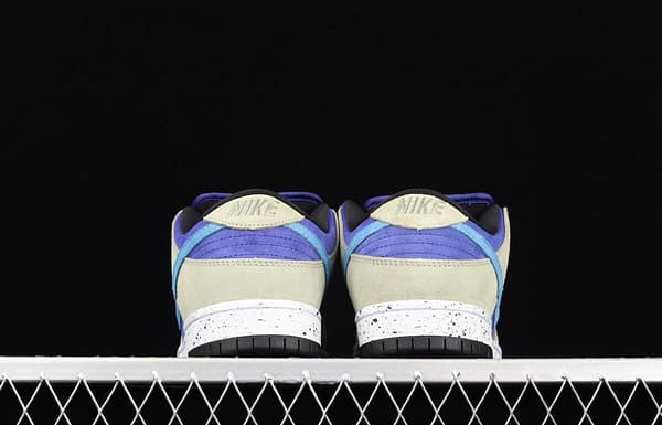NIKE SB DUNK Low Prm khaki blue SB rebound fashion casual board shoes BQ6817-301 - Image 14