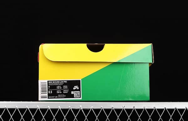 NIKE SB DUNK Low Halloween black, white and orange luminous Halloween SB rebound fashion casual board shoes DD3357-100 - Image 11