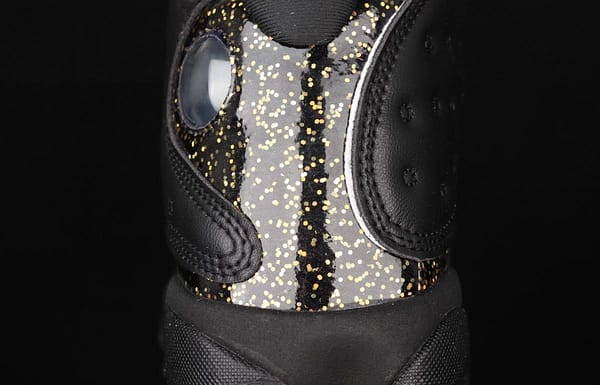 Air Jordan 13 GS Black Gold 3 3 Black Star DC9443-007 - Image 7
