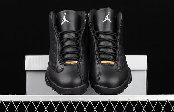 Air Jordan 13 GS Black Gold 3 3 Black Star DC9443-007 - Image 13