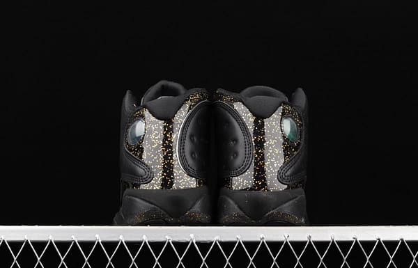 Air Jordan 13 GS Black Gold 3 3 Black Star DC9443-007 - Image 14