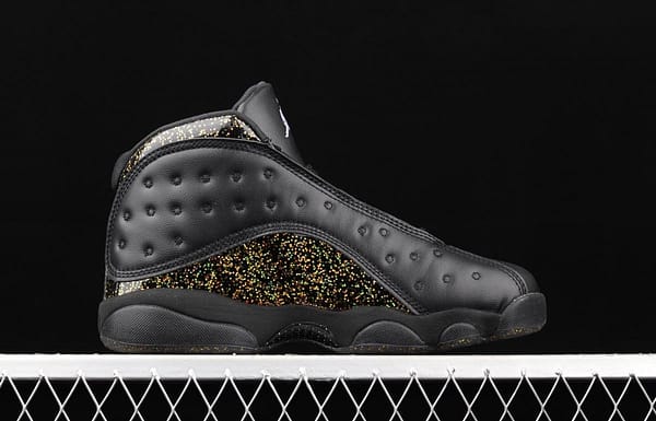 Air Jordan 13 GS Black Gold 3 3 Black Star DC9443-007 - Image 16