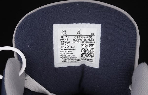 Air Jordan 3 Midnight Navy AJ3 Joe 3 midnight blue CT8532-401 - Image 5
