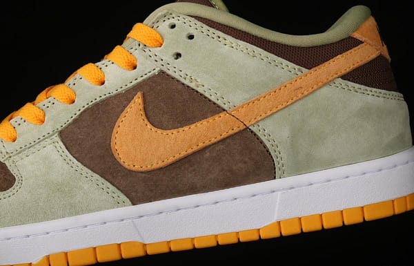 NIKE SB DUNK Low Prm green brown orange SB rebound fashion casual board shoes DH5360-300 - Image 7