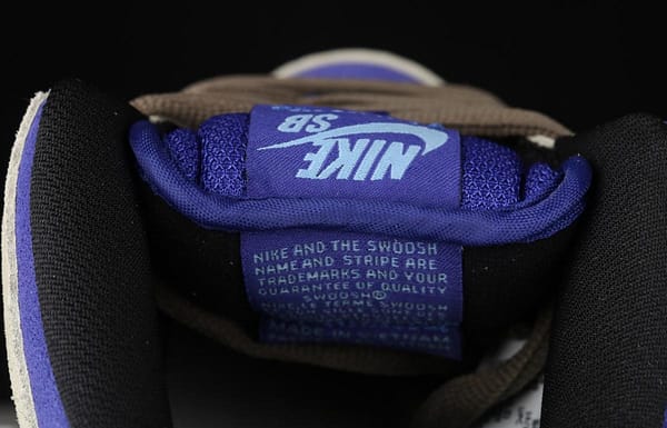 NIKE SB DUNK Low Prm khaki blue SB rebound fashion casual board shoes BQ6817-301 - Image 6