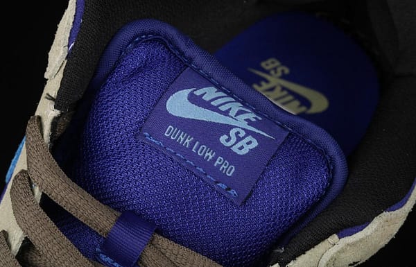 NIKE SB DUNK Low Prm khaki blue SB rebound fashion casual board shoes BQ6817-301 - Image 9
