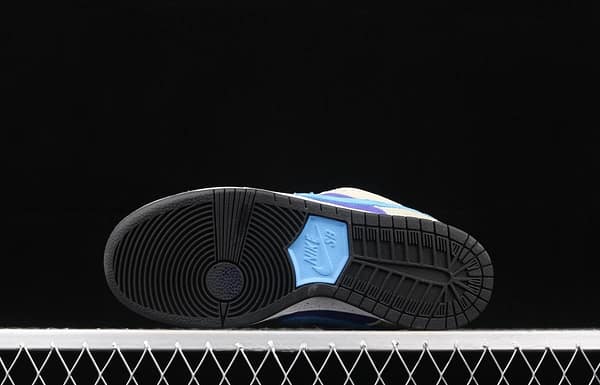 NIKE SB DUNK Low Prm khaki blue SB rebound fashion casual board shoes BQ6817-301 - Image 15