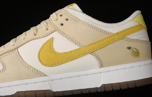 NIKE SB DUNK Low dunk series lemon yellow color matching low-side leisure sports skateboard shoes DJ6902-700 - Image 7