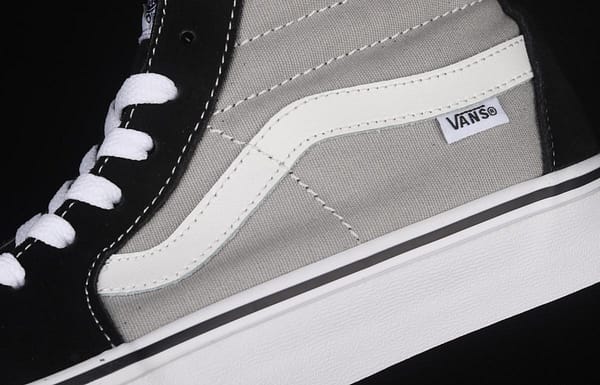 Vans Sk8-Hi black and gray color high-top casual board shoes VN0A45JD2LB - Image 7