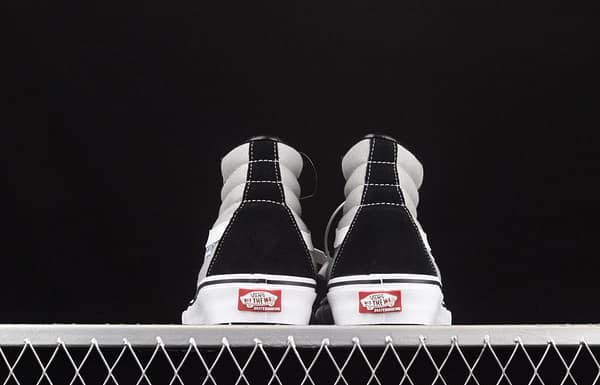 Vans Sk8-Hi black and gray color high-top casual board shoes VN0A45JD2LB - Image 13