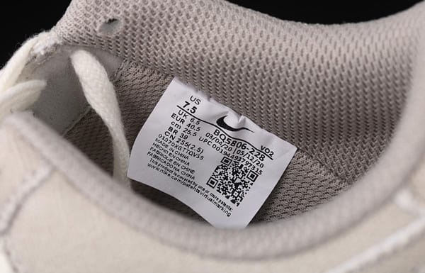 NIKE Air Force 1x07 sail leather spliced low-top casual board shoes BQ5806-228 - Image 5