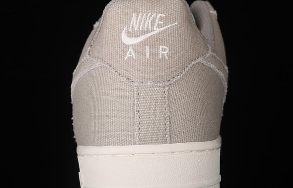 NIKE Air Force 1x07 sail leather spliced low-top casual board shoes BQ5806-228 - Image 6